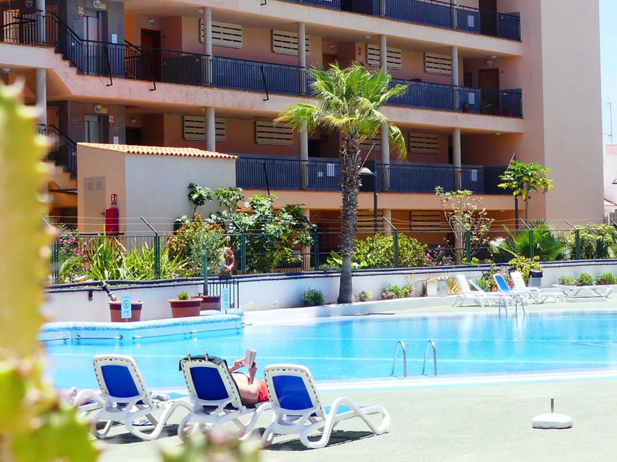 Encantador Apartamento Con Terraza, Los Cristianos Los Cristianos  Luaran gambar
