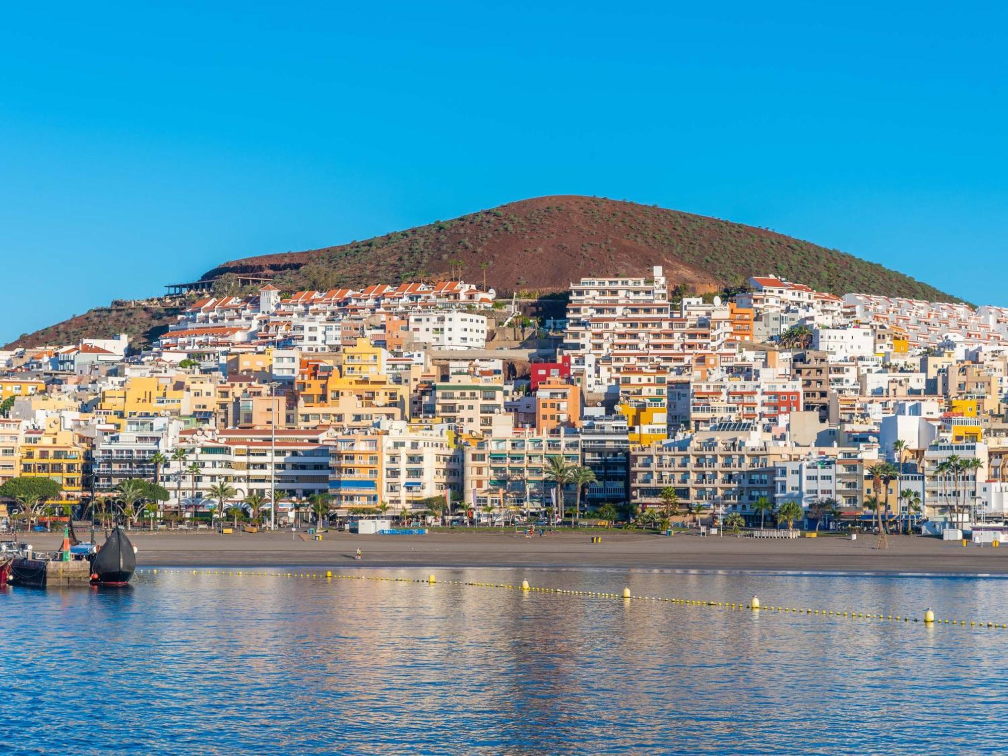 Encantador Apartamento Con Terraza, Los Cristianos Los Cristianos  Luaran gambar