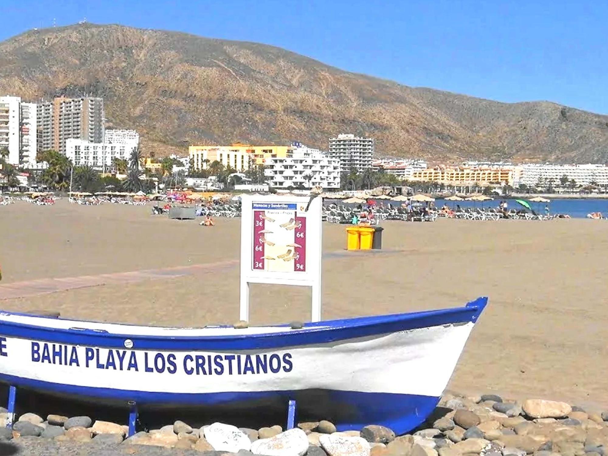 Encantador Apartamento Con Terraza, Los Cristianos Los Cristianos  Luaran gambar