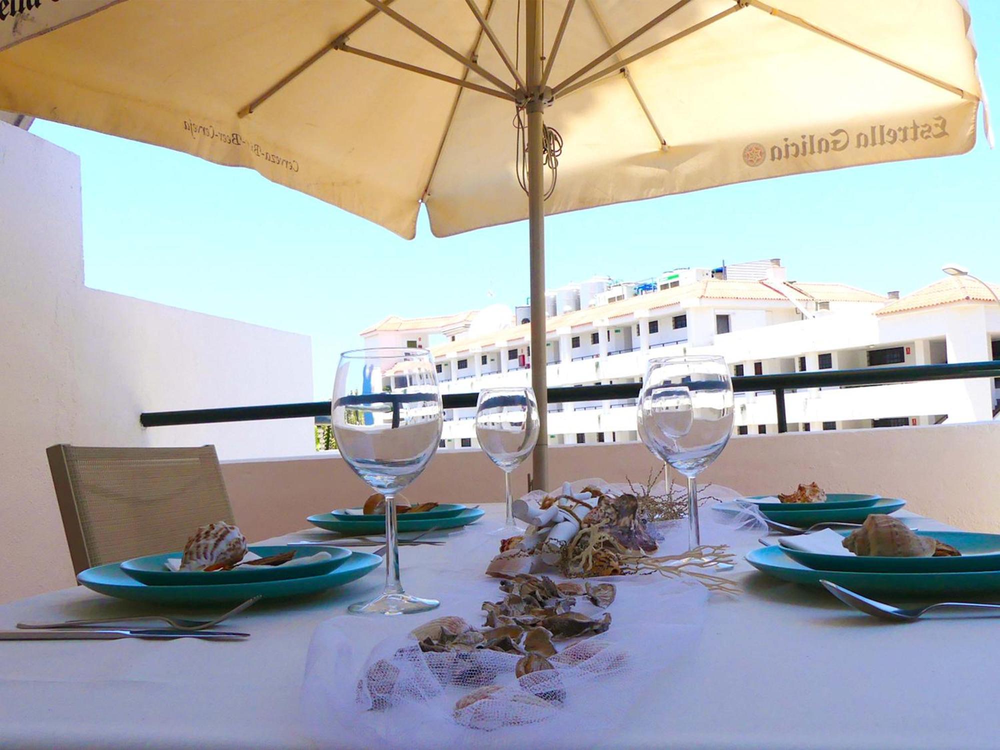 Encantador Apartamento Con Terraza, Los Cristianos Los Cristianos  Luaran gambar
