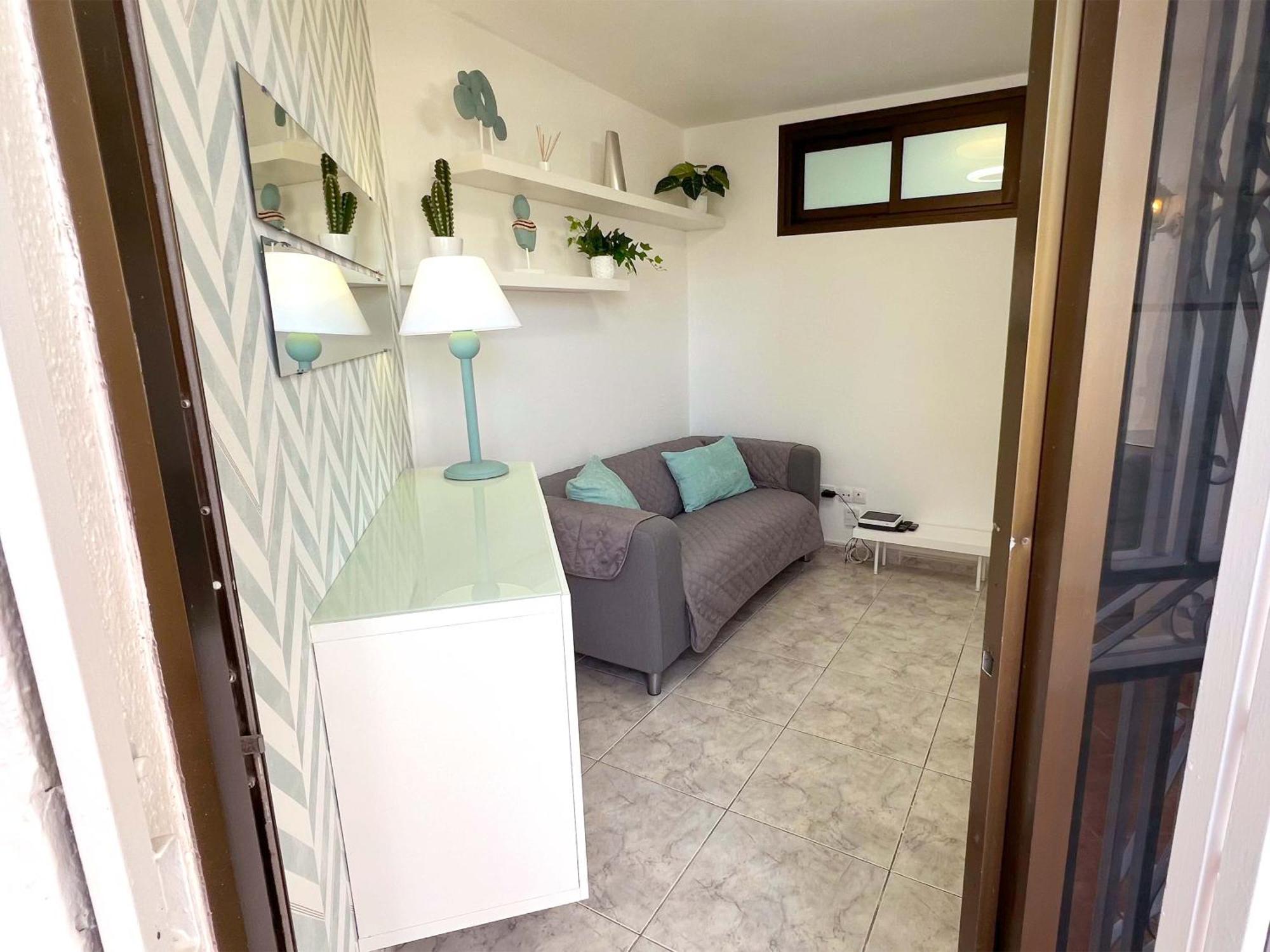 Encantador Apartamento Con Terraza, Los Cristianos Los Cristianos  Luaran gambar